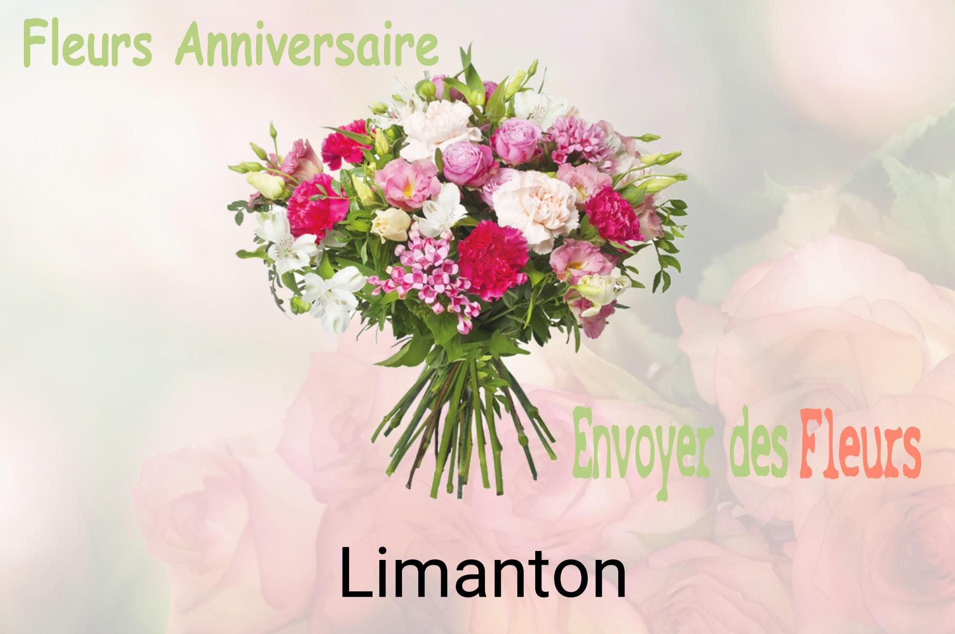 Bouquet de fleurs d’anniversaire livré à Limanton